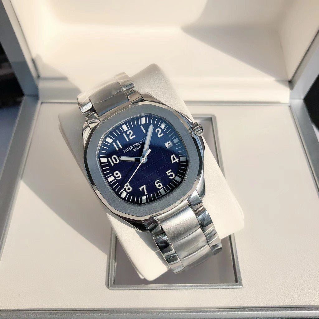 AQUANAUT STAINLESS STEEL BLUE DIAL