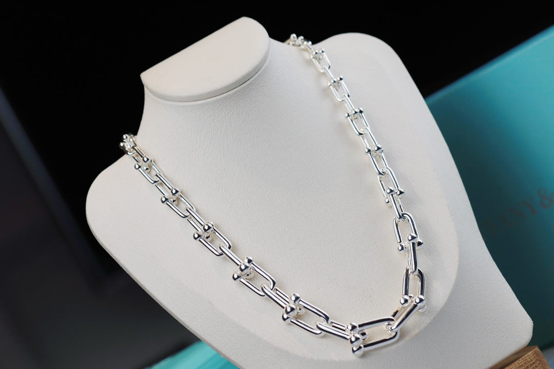 HARDWEAR LINK SILVER NECKLACE