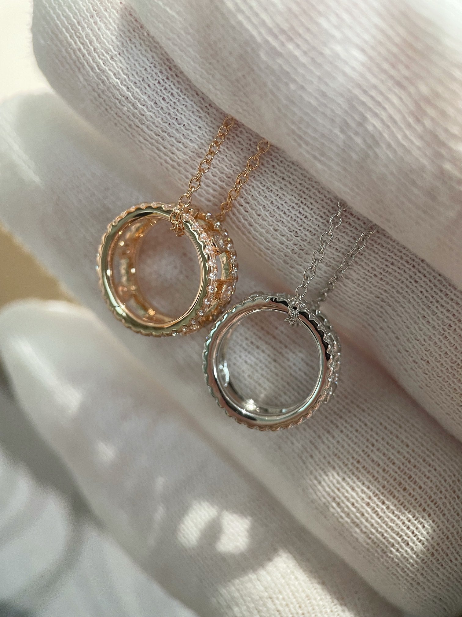 DEWDROP DIAMOND NECKLACE