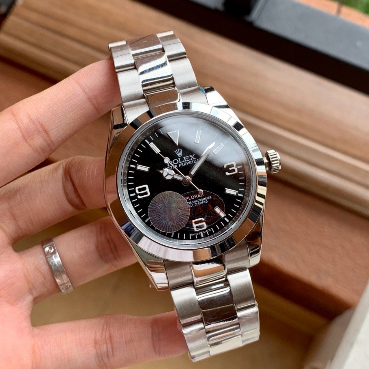 EXPLORER STAINLESS STEEL OYSTER BRACELET